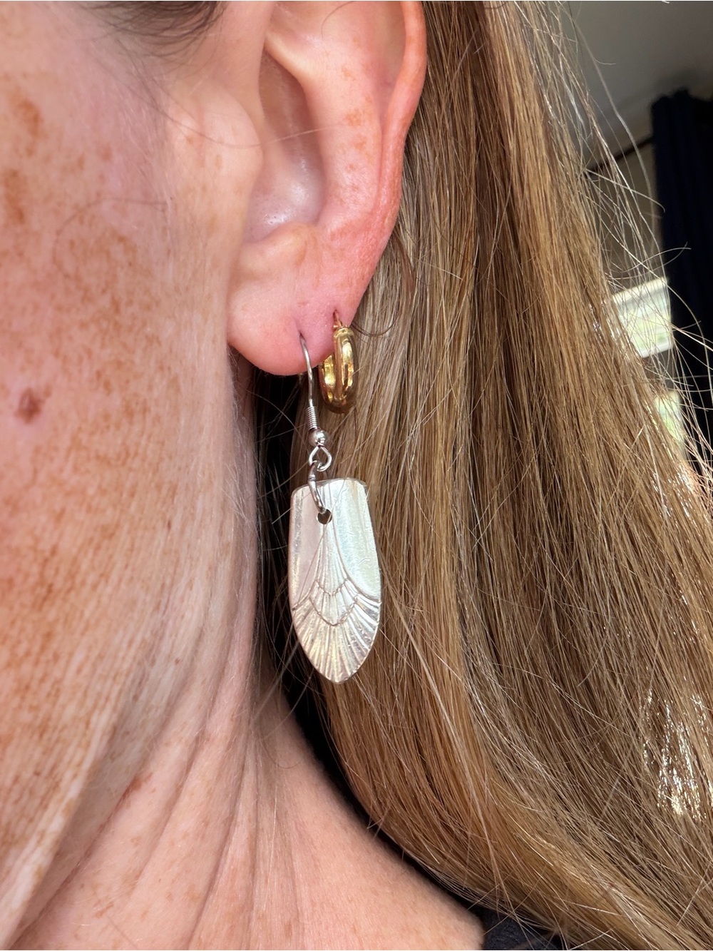 Silverware Earrings - Picture 7 of 7
